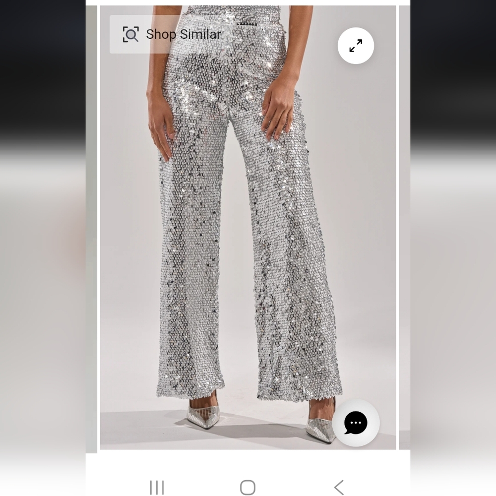NYE GIRLY TROUSER - SEQUIN